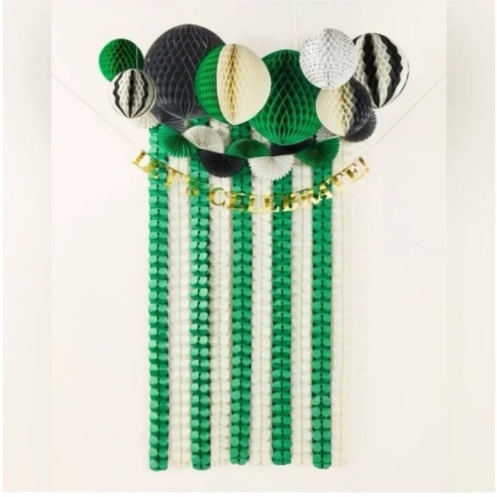 New Kate Spade x Target Party Decoration Kit Honeycombs Garland custom Banner